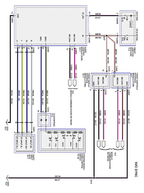 ford  taurus wiring diagram