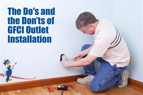 dos   donts  gfci outlet installation