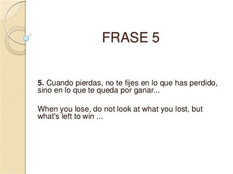 frases en ingles traducidas  espanol  frases en