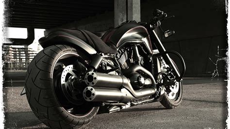 Hd Wallpaper Black And White Harley Davidson Black Harley Davidson