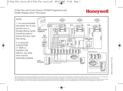 honeywell wiring diagram  plan wiring diagram