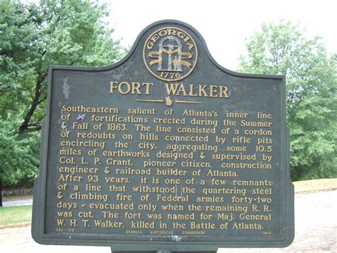photo fort walker marker