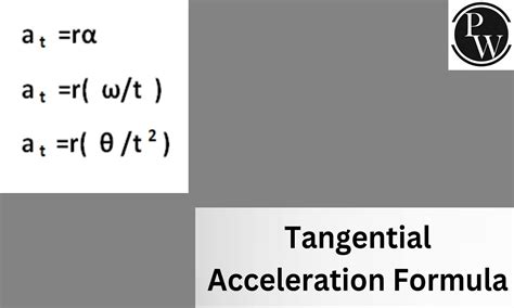 tangential acceleration formula definition solved examples