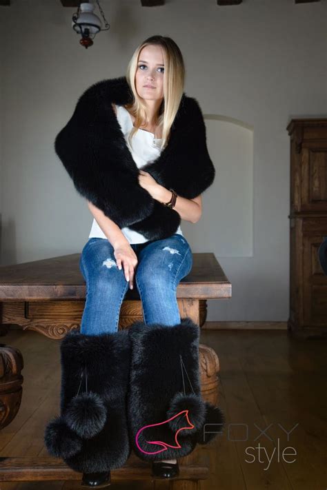pin  anthony  fur fur street style fur boots fashion fur fashion