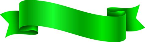green banner transparent png clip art image transparent