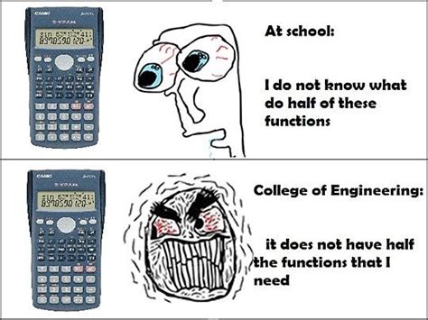 functions scientific calculator engineering humor nerdy jokes