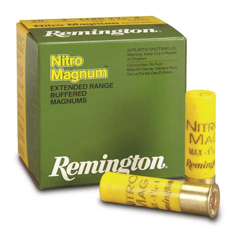 remington  gauge    oz nitro mag  rounds   gauge shells  sportsmans
