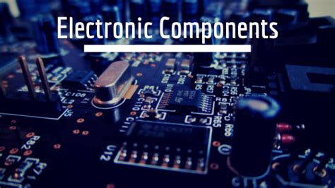 types  electronic components amoato web