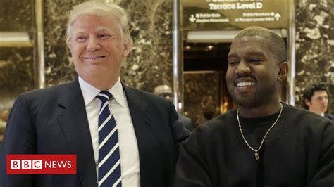 kanye west deletes tweets about meeting donald trump bbc news