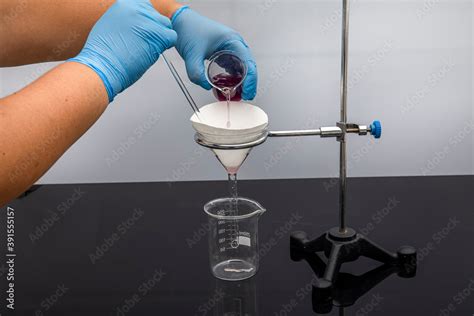 filter paper  laboratory scientists  chemical filtration