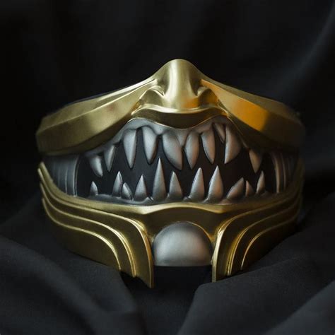 Scorpion Mask Inspired By Mortal Kombat 11 Video Game