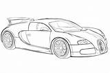 Bugatti Coloringfolder Veyron sketch template
