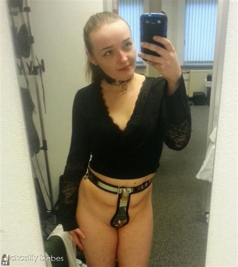 Chastity Belt Selfie Assplaygirl