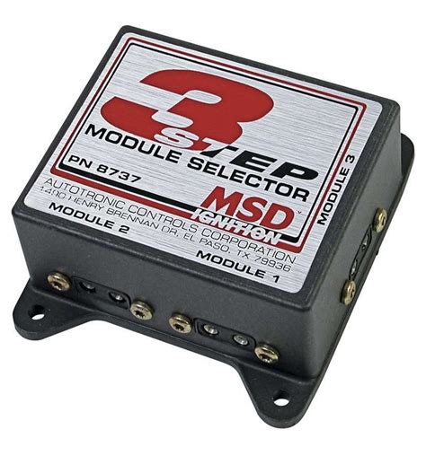 msd ignition msd  step module selector