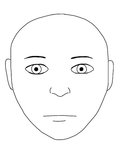 face charts coloring pages learny kids