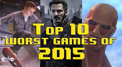 top  worst reviewed games