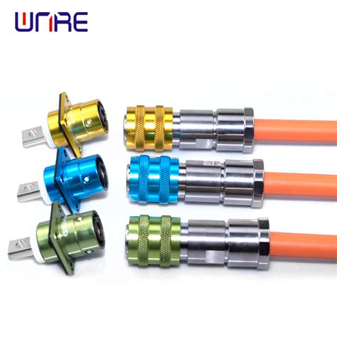 china metal high voltage connector mm socket waterproof connector wiring terminals