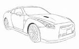 Coloring Pages Fast Furious Gtr Nissan R35 Printable Skyline Supra Toyota Coloriage Voiture Educative Kids sketch template