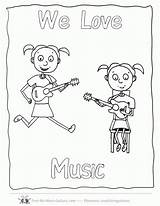 Coloring Music Pages Color Sheets Worksheets Notes Printable Guitar Cartoon Own His Cool Electric Library Clipart Popular Coloringhome Collection Comments sketch template