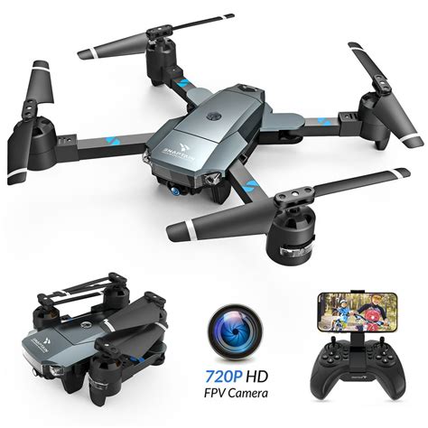 snaptain ah  foldable p hd camera drone   video  wide angle wifi quadcopter