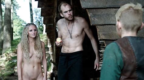 maude hirst nude pussy and tits scene from vikings series scandal planet