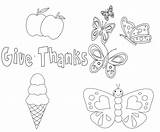 Coloring Thankful Pages Being Thanks Give Template sketch template