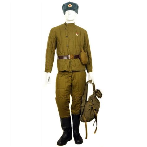 Vatnik Soviet Army Winter Uniform Ww2