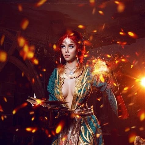 49 hot pictures of triss merigold from the witcher series are delight for fans