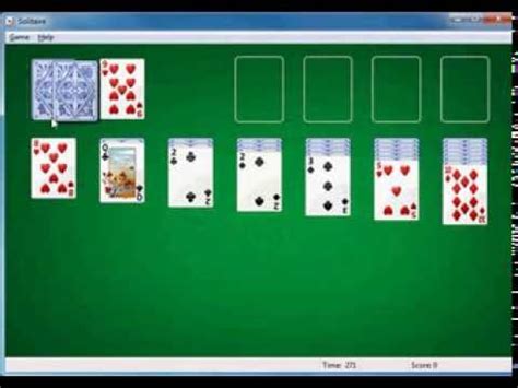 solitaire game youtube