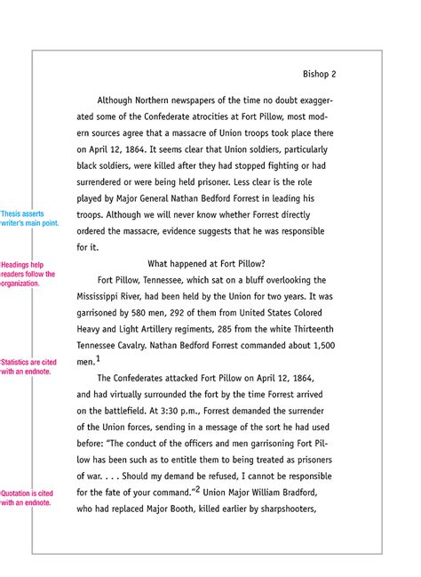 chicago style writing format examples chicago style paper