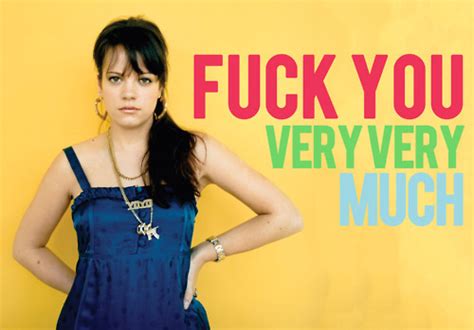 Fashion Fuck You And Lily Allen Image 215373 On