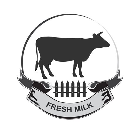 design element  fresh milk icon  logo fresh milk