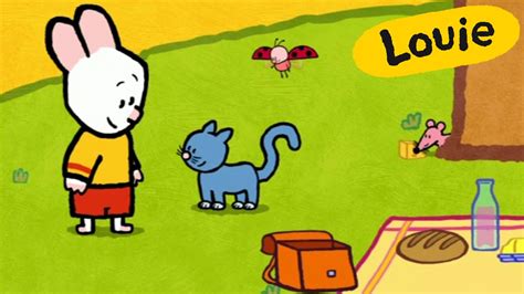 Gato Louie Dibujame Un Gato Dibujos Animados Para
