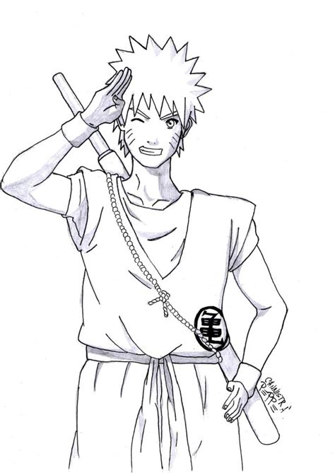 goku  naruto coloring pages coloring pages