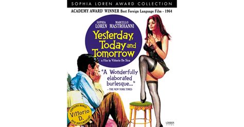 yesterday today and tomorrow italian romance films on