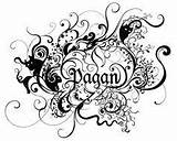 Pagan Wiccan Printable Getdrawings sketch template