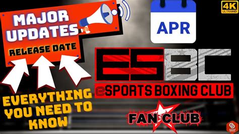 esports boxing club updates release date