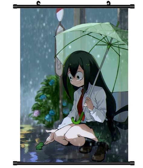 3882 Anime Asui Tsuyu My Boku No Hero Academia Wall Poster Scroll Ebay