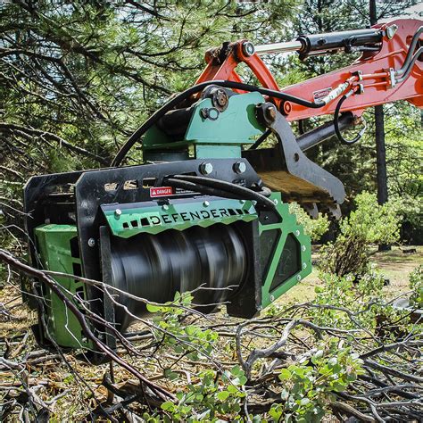 brushhound fx defender excavator forestry mulcher valley tool mfg