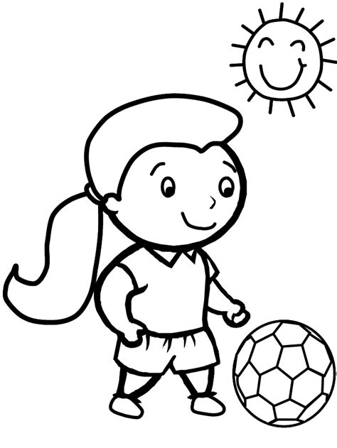 soccer  sports coloring pages coloring book