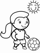 Coloring Pages Sports Soccer Advertisement sketch template