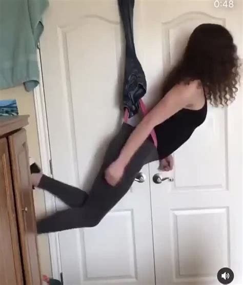 hanging wedgie girl