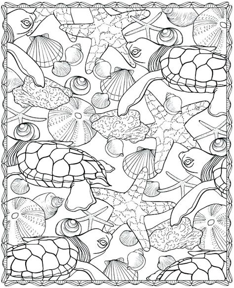 ocean animals coloring pages  preschool  getdrawings