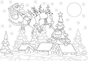 christmas coloring pages  adults
