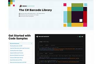 IronBarcode - The C# Barcode Library screenshot #3