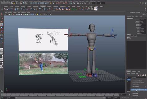 animating  maya