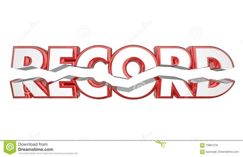 record breaker top score  result word stock illustration illustration  higher cracking