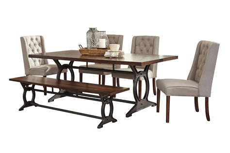 wood bench  dining table  home image ideas