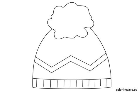 winter hat coloring page snowman coloring pages cute coloring pages