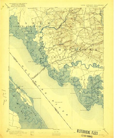 bay side  jersey   usgs  topo map  quad  maps